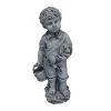 Boy Standing With Puppy Artform Ornament