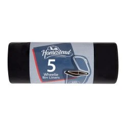 Homestead Wheelie Bin Liners 240L