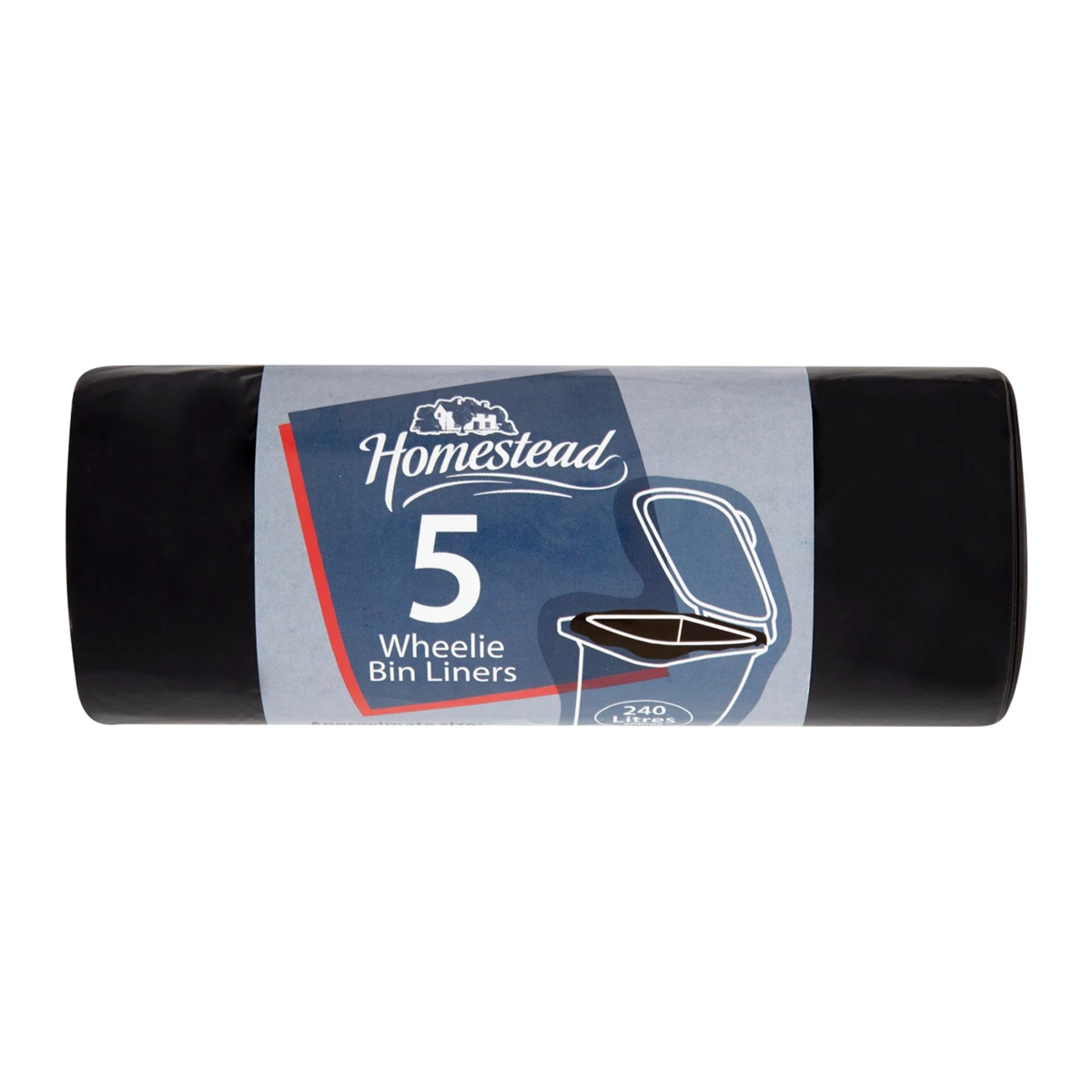 Homestead Wheelie Bin Liners 240L 1 Homestead Wheelie Bin Liners 240L