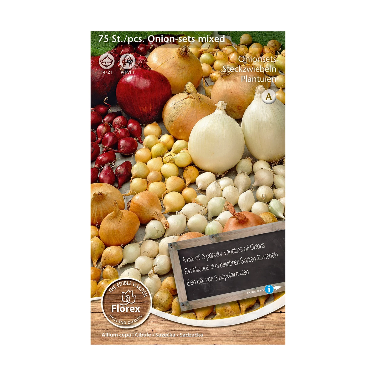 West Cork Bulbs Mixed Onion Sets 75 Pieces 1 West Cork Bulbs Mixed Onion Sets 75 Pieces