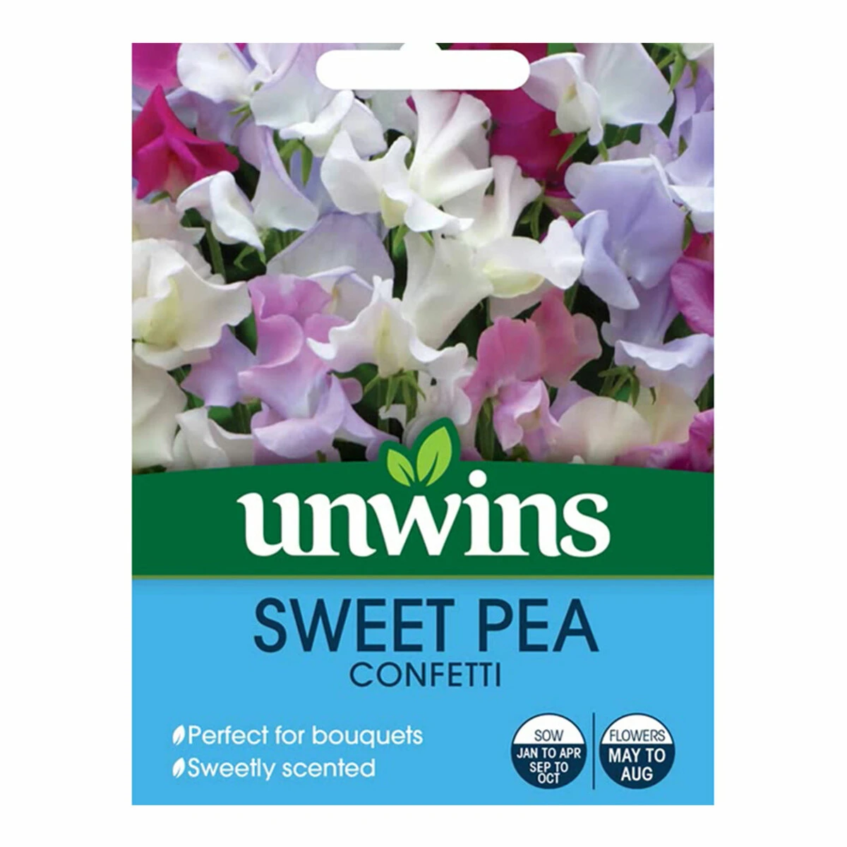 Unwins Sweet Pea Confetti Seeds 1 Unwins Sweet Pea Confetti Seeds