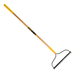 True Temper True Temper True Temper 16 Tine Bow Rake With Wood Handle