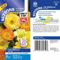 Suttons Seeds Suttons Seed Calendula Daisy Mix