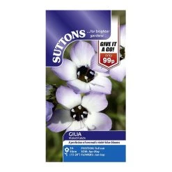 Suttons Seeds Suttons Seed Gilia Violet Fields -Kent &amp Stowe butik 9091799 frontface 1200Wx1200H