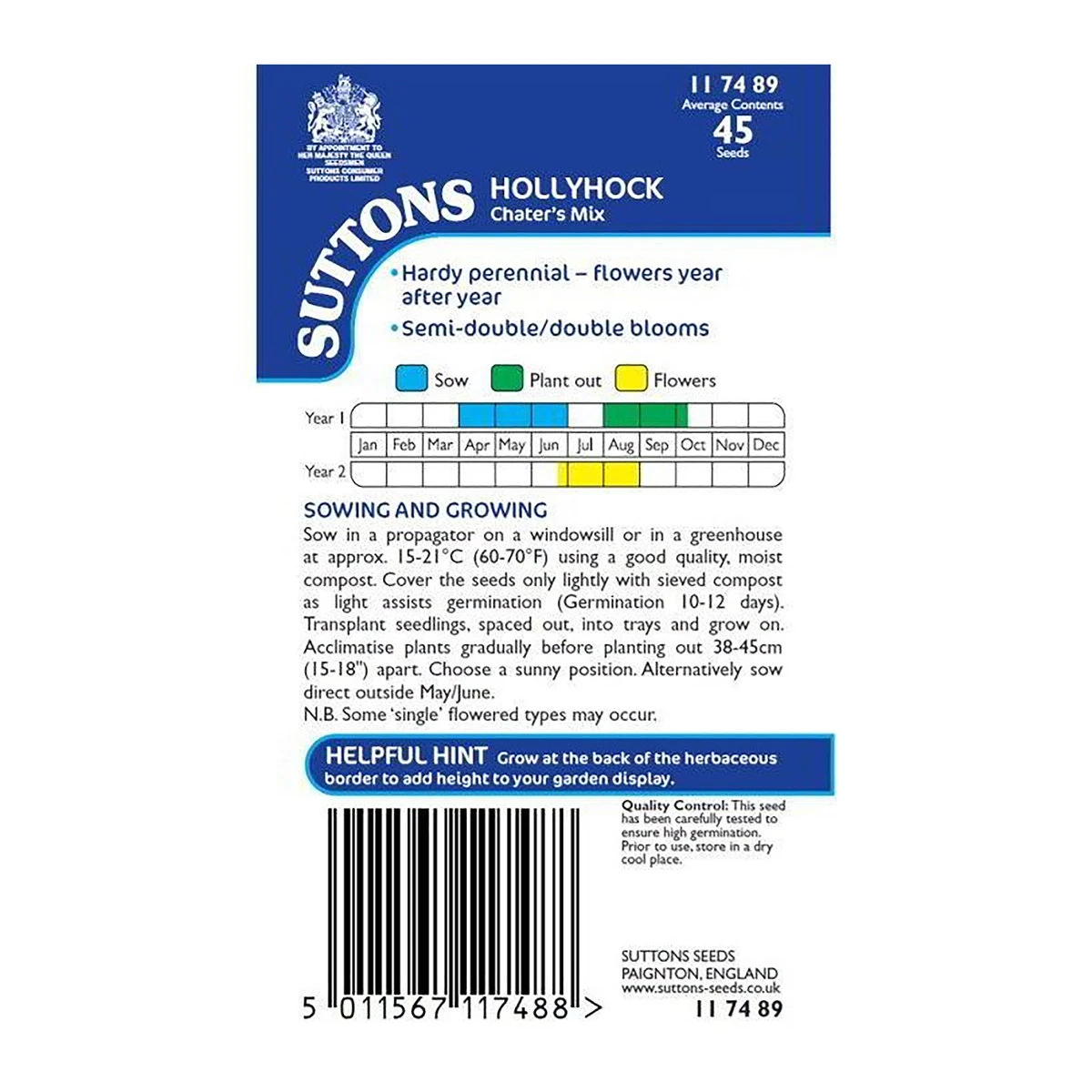 Suttons Seeds Suttons Seed Leucanthemum Crazy Daisy 3 Suttons Seeds Suttons Seed Leucanthemum Crazy Daisy - Billede 3