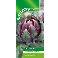 Suttons Seeds Suttons Seed Artichoke Purple De Provence