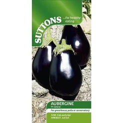 Suttons Seeds Suttons Seed Aubergine Galine