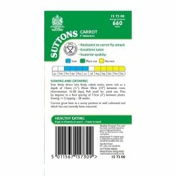 Suttons Seeds Carrot F1 Maestro