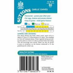 Suttons Seeds Suttons Seed Herb Seed - Garlic Chives