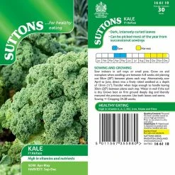 Suttons Seeds Suttons Seed Kale Reflex F1