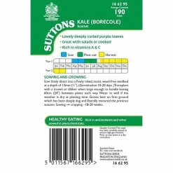 Suttons Seeds Suttons Seed Curly Kale Scarlet