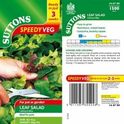 Suttons Seeds Suttons Seed Lettuce Mix