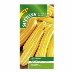 Suttons Seeds Marrow F1 Sunstripe