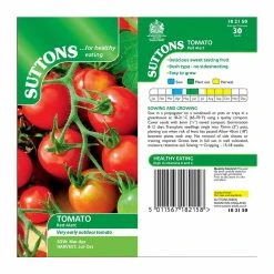 Suttons Seeds Suttons Tomato Seeds - Red Alert