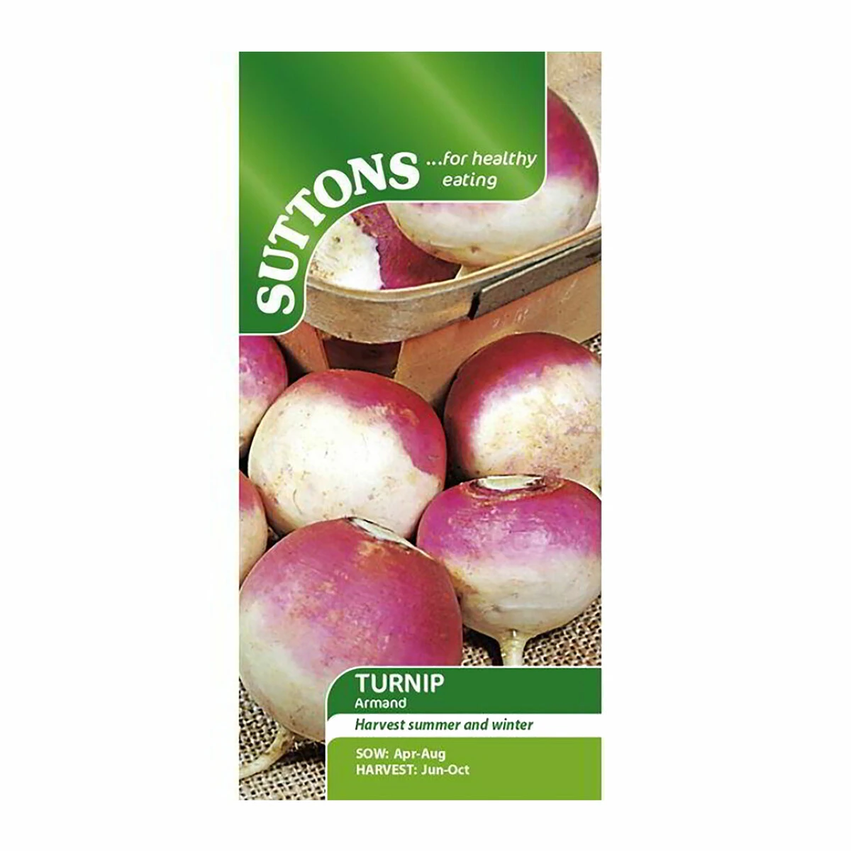 Suttons Seeds Suttons Turnip Seeds - Armand 1 Suttons Seeds Suttons Turnip Seeds - Armand