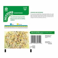 Suttons Seeds Suttons Wheatgrass Shoots Seeds