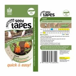 Suttons Seeds Sutton Seeds Seed Tape Carrot