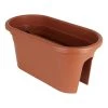 Venezia Terracotta Colour Balcony Planter 60cm