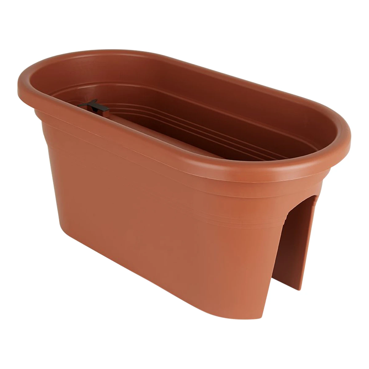 Venezia Terracotta Colour Balcony Planter 60cm 1 Venezia Terracotta Colour Balcony Planter 60cm