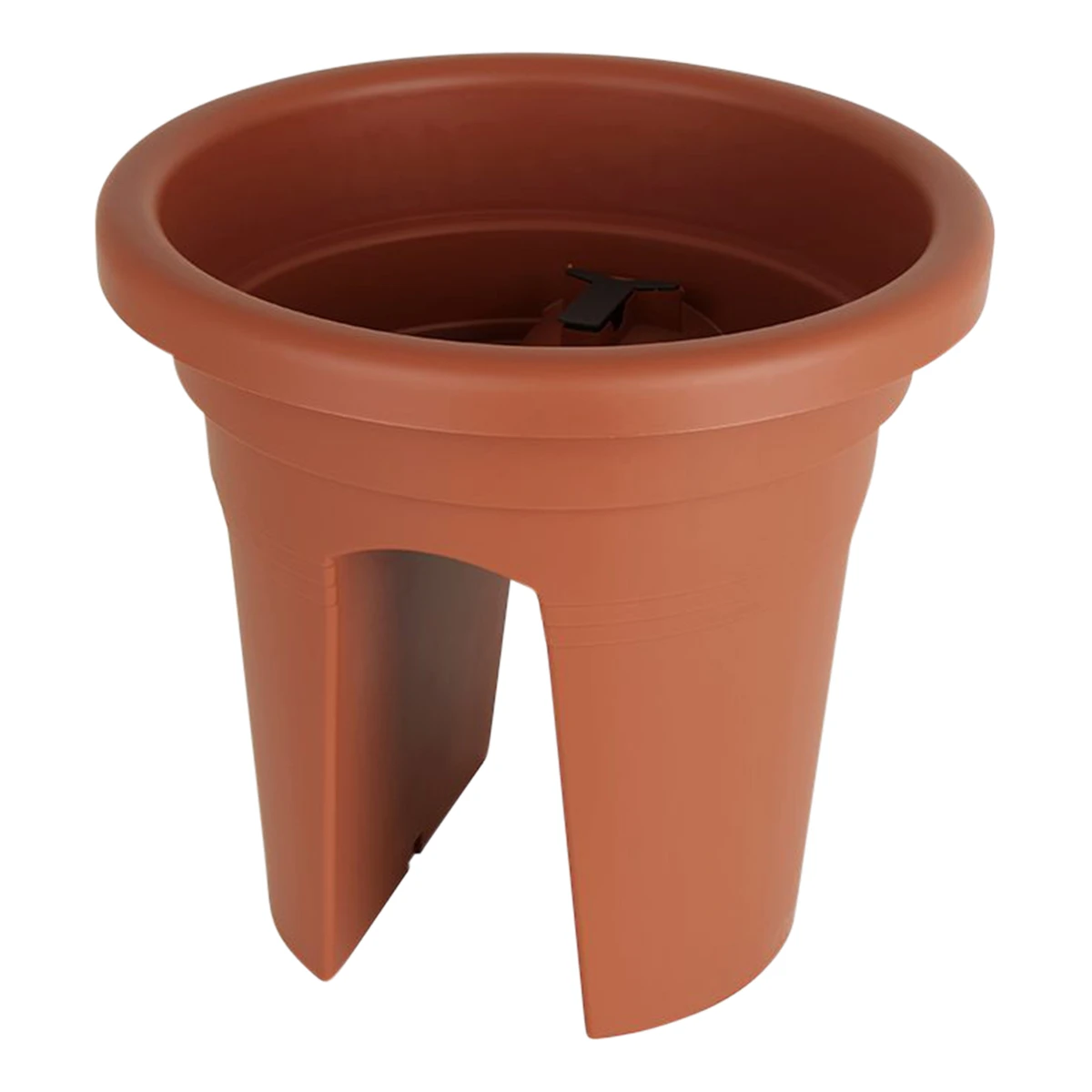 Venezia Terracotta Balcony Round Pot 30cm 1 Venezia Terracotta Balcony Round Pot 30cm