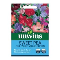 Unwins Sweet Pea Old Fashioned Mix Seeds