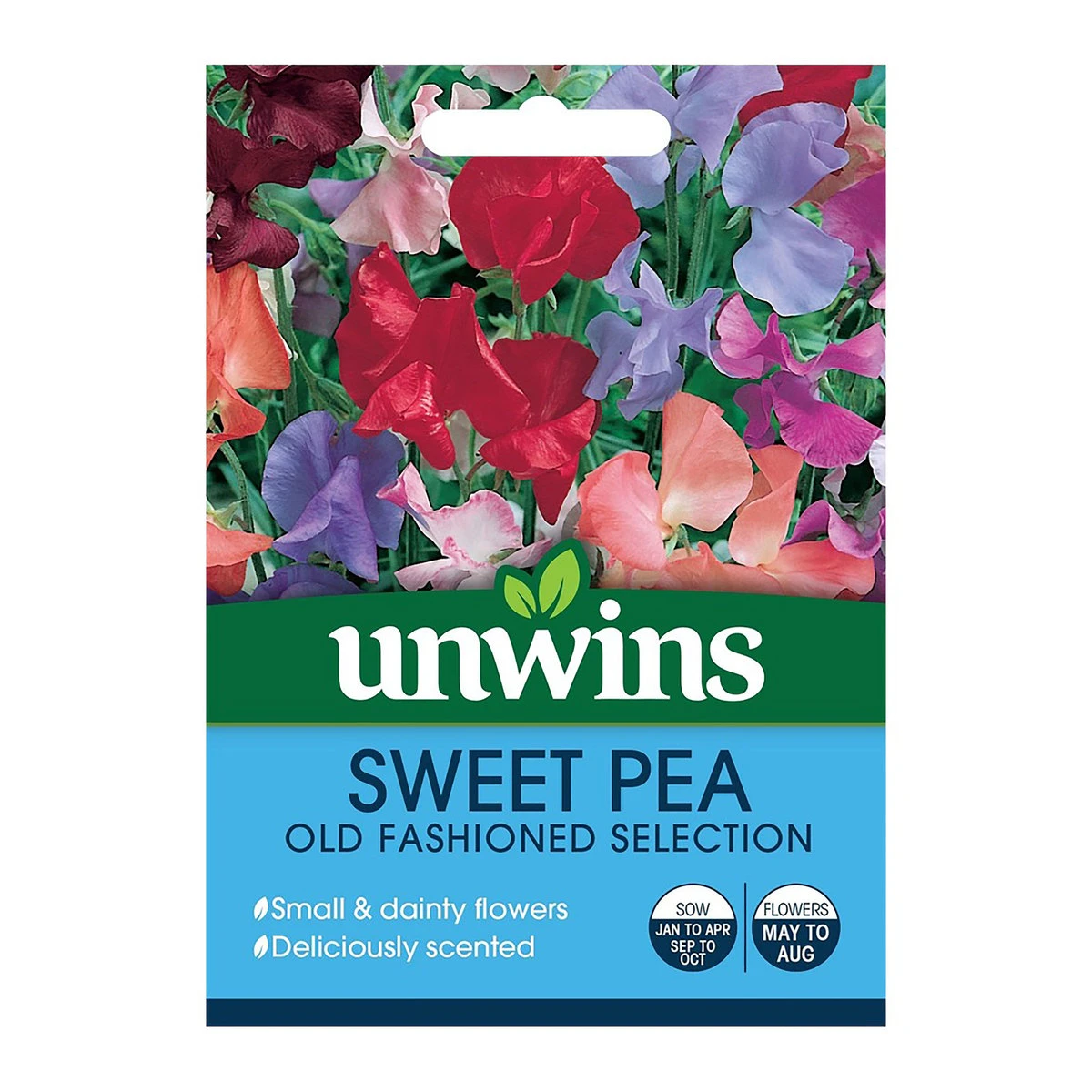 Unwins Sweet Pea Old Fashioned Mix Seeds 1 Unwins Sweet Pea Old Fashioned Mix Seeds