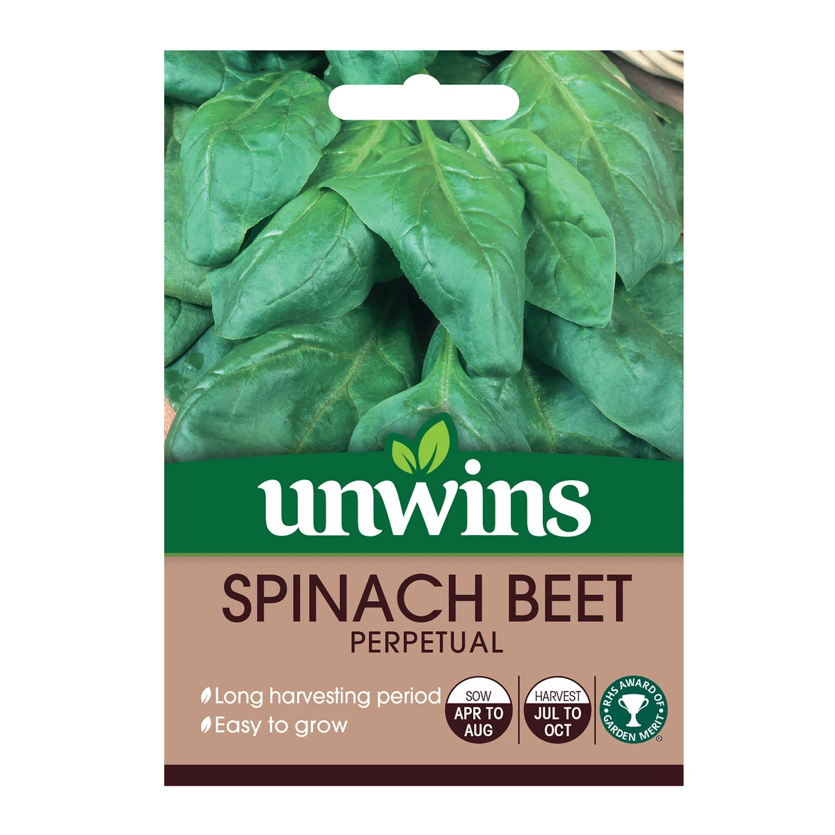 Unwins Spinach Beet Perpetual Seeds 2 Unwins Spinach Beet Perpetual Seeds - Billede 2