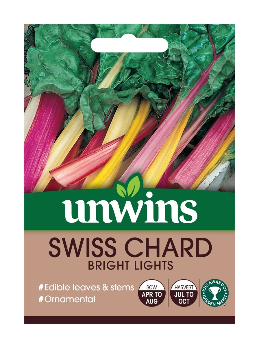 Unwins Swiss Chard Bright Lights 1 Unwins Swiss Chard Bright Lights
