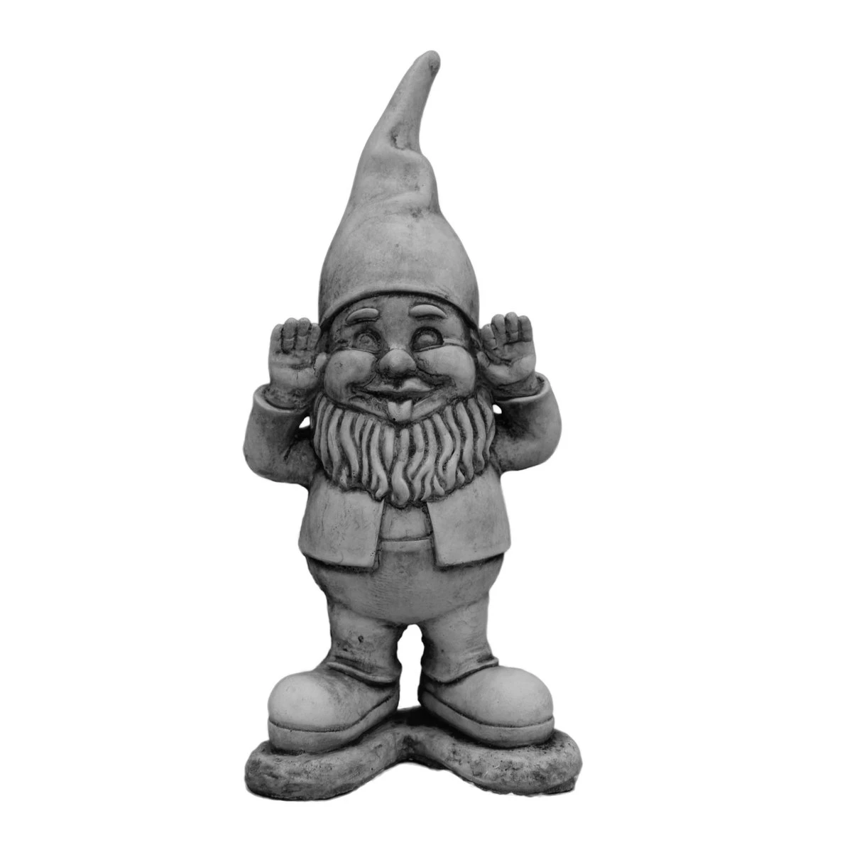 Gnome Hands Up Artform Ornament 1 Gnome Hands Up Artform Ornament
