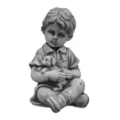 Boy Sitting Small Artform Ornament