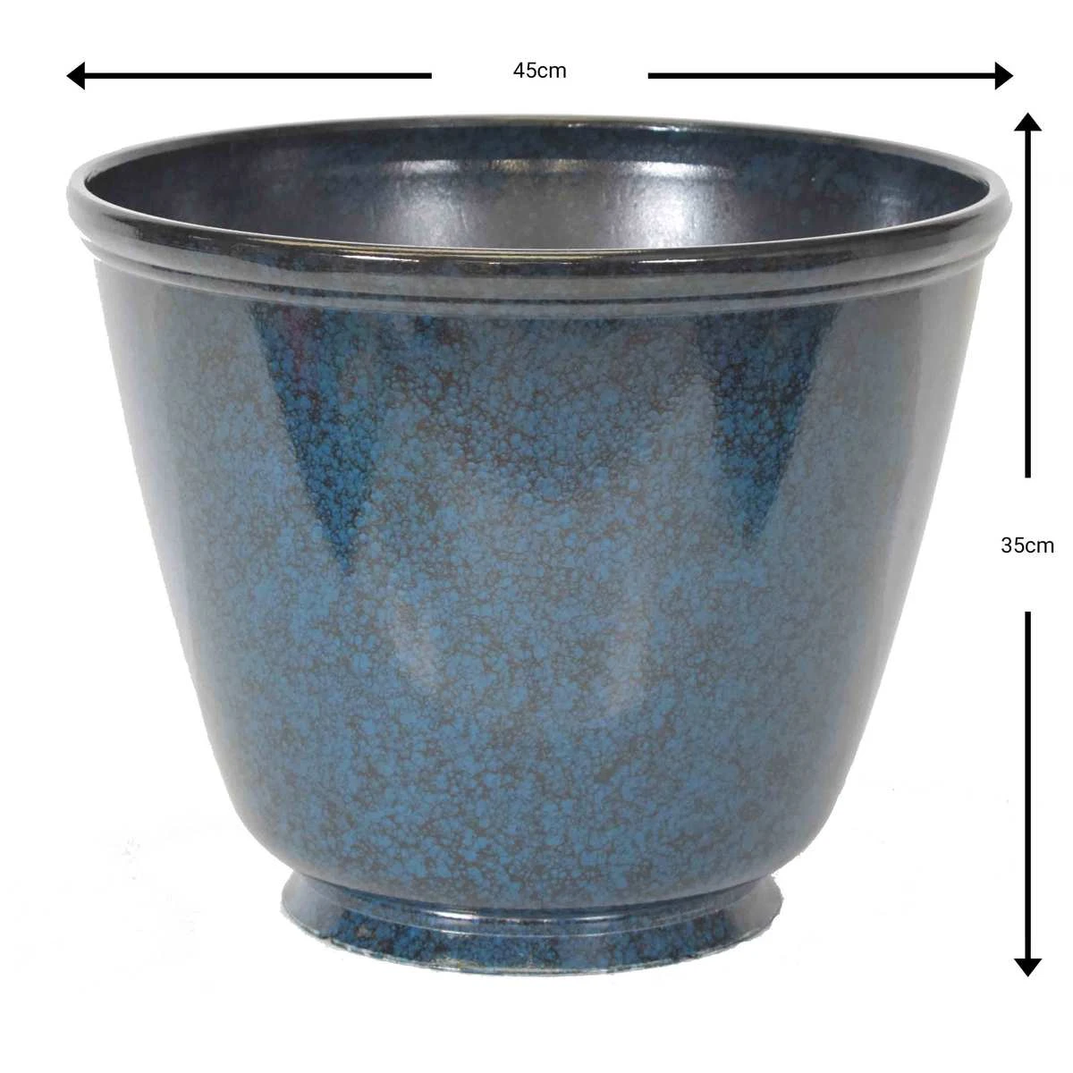 Blue Empress Planter 45cm 1 Blue Empress Planter 45cm