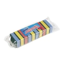 Duzzit Duzzit Duzzit Sponge Scourers 10 Pack