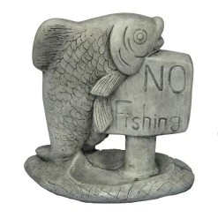No Fishing Artform Ornament