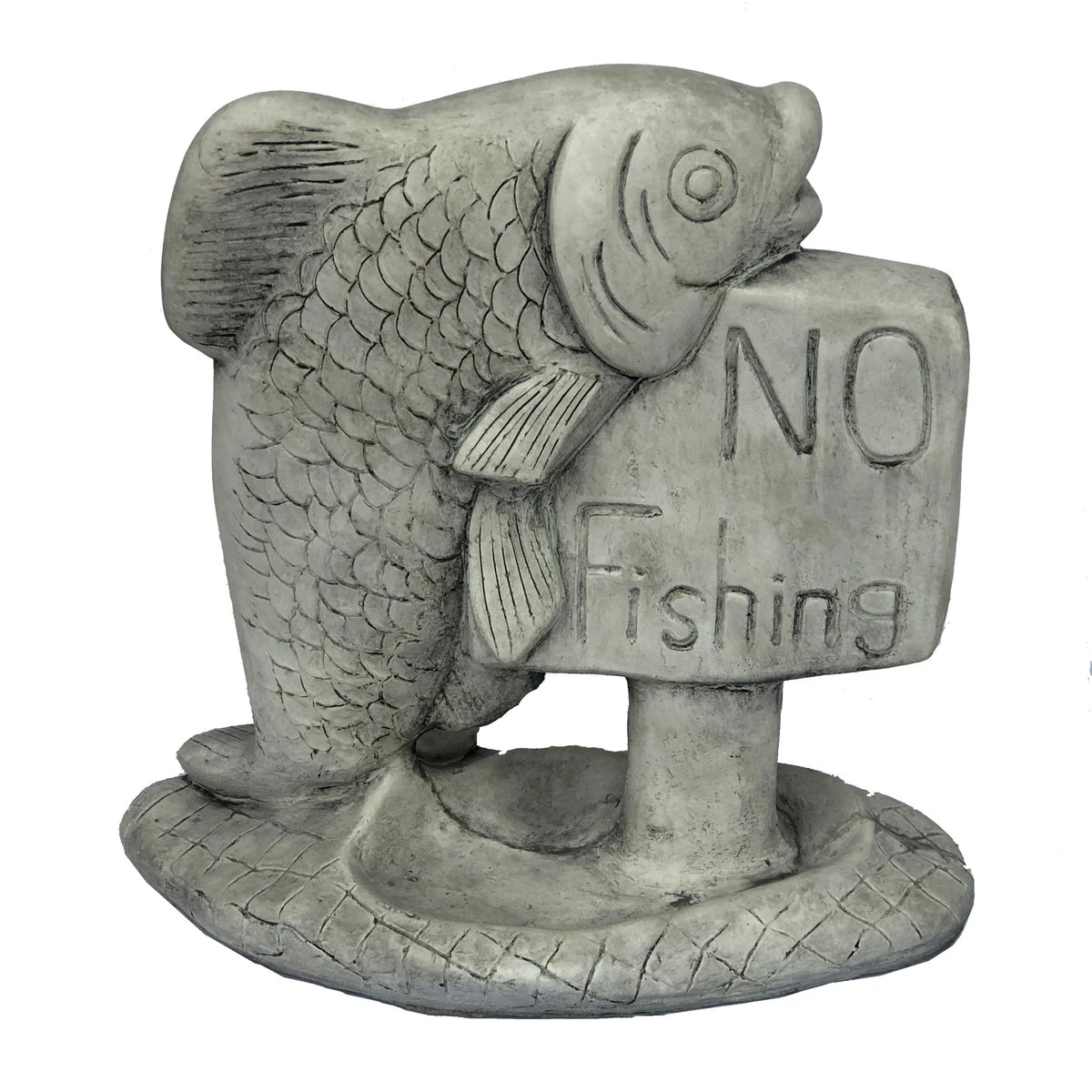 No Fishing Artform Ornament 1 No Fishing Artform Ornament