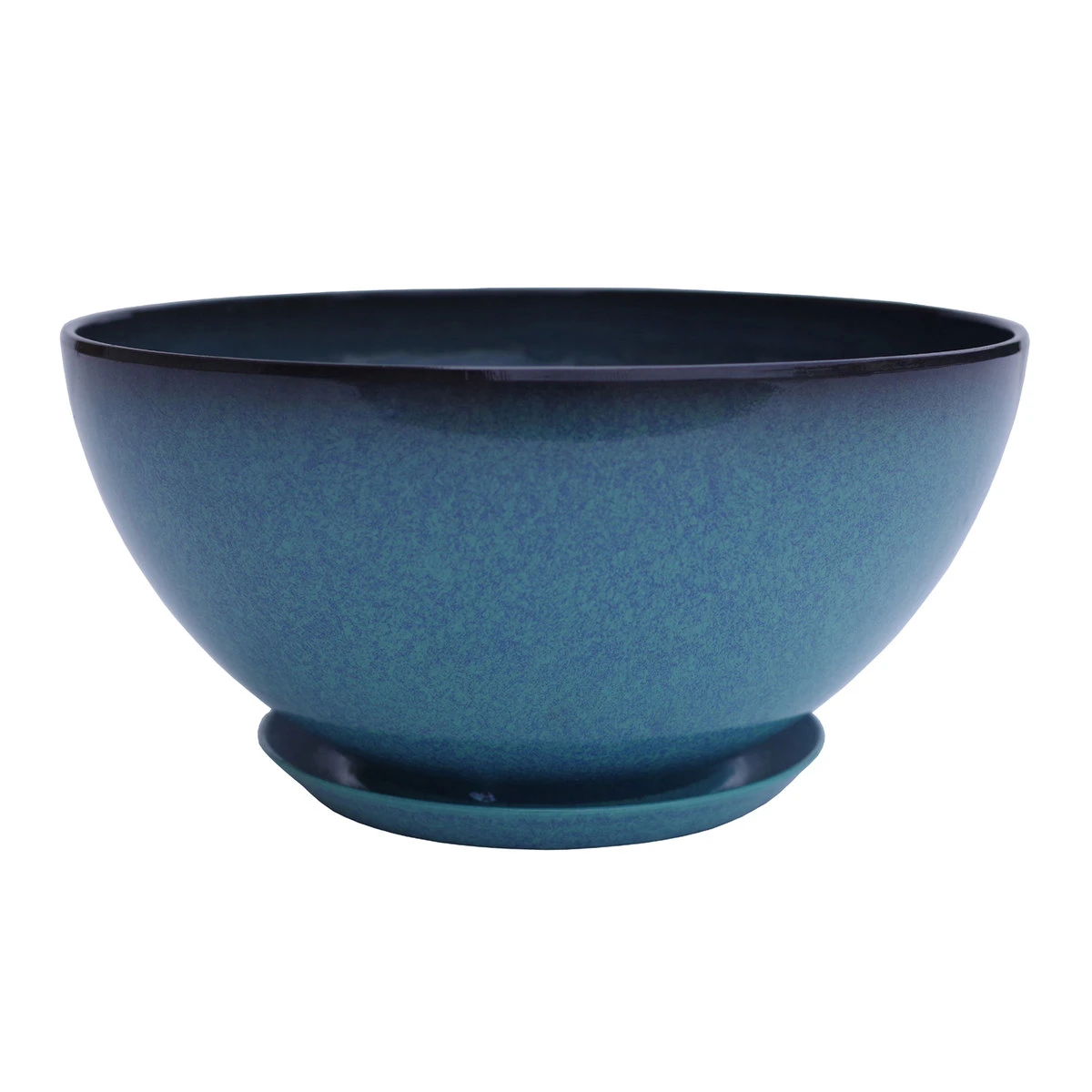 Blue Bowl Planter 25cm 2 Blue Bowl Planter 25cm - Billede 2