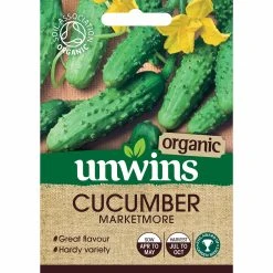 Unwins Cucumber Marketmore (Organic)