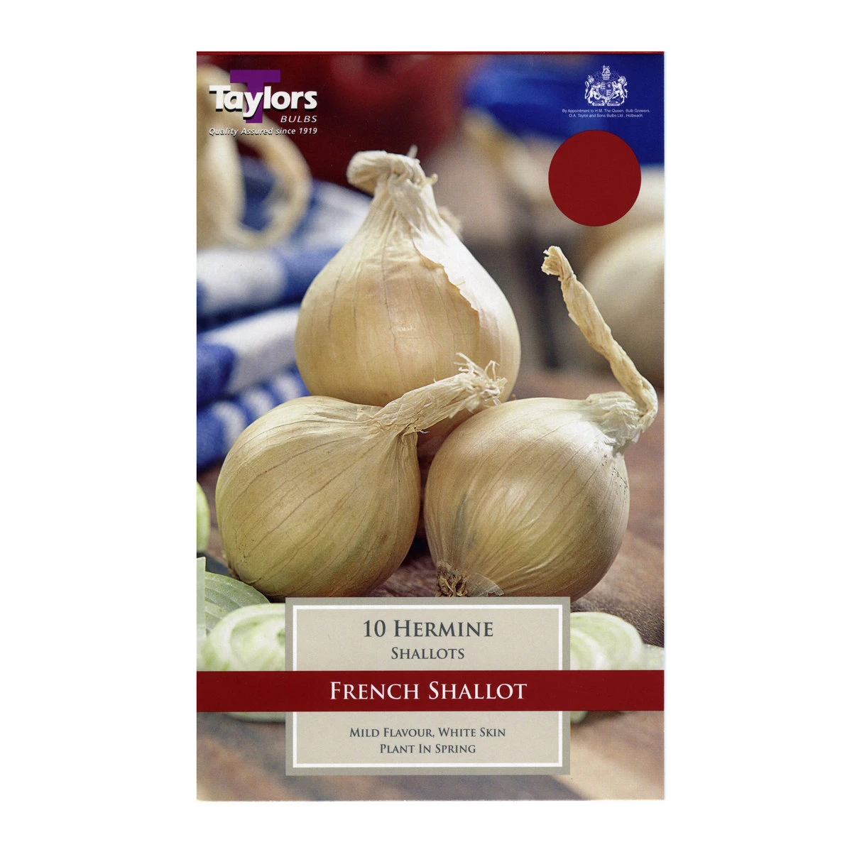 Taylors Shallot Hermine Bulbs 1 Taylors Shallot Hermine Bulbs