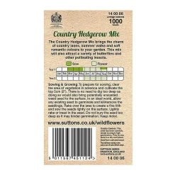 Suttons Seeds Suttons Seed Country Hedgerow Mix