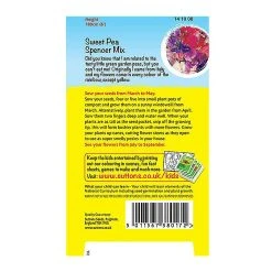 Suttons Seeds Suttons Seed Fun To Grow Super Sweet Pea -Kent &amp Stowe butik 9111792 back 1200Wx1200H