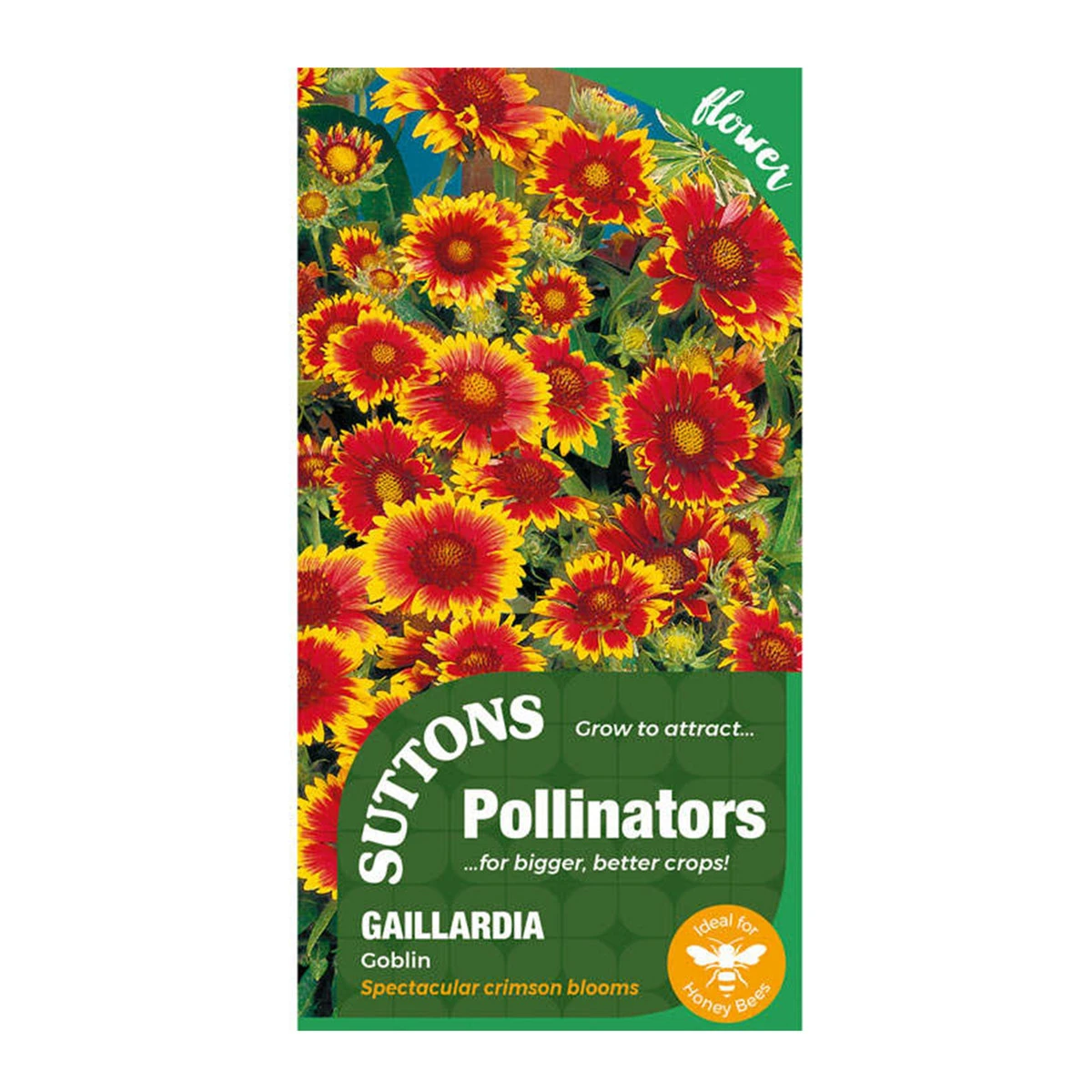 Suttons Seeds Suttons P & P Gaillardia Goblin 1 Suttons Seeds Suttons P & P Gaillardia Goblin