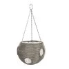 Gardman 9" Faux Rattan Round Ball Grey