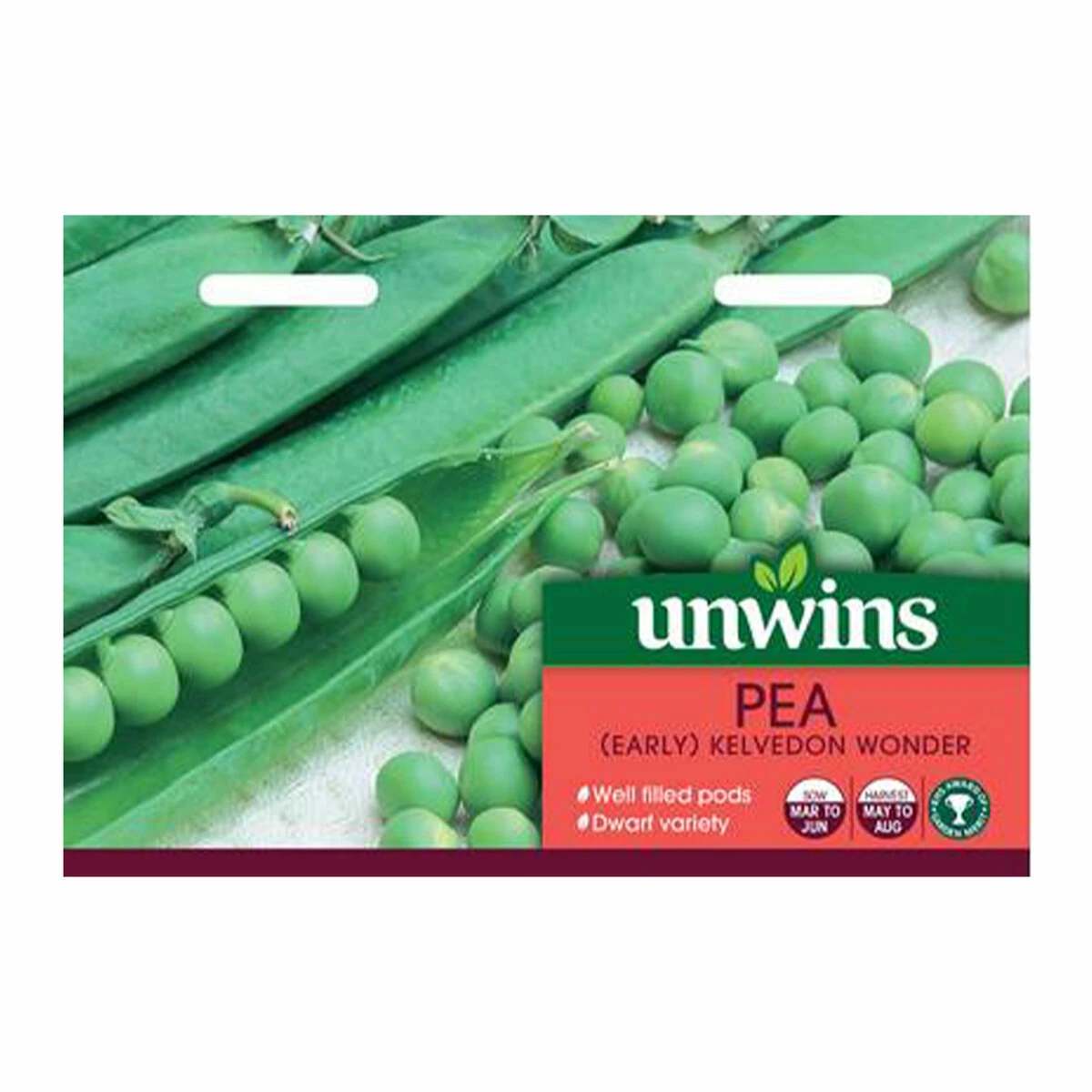 Unwins Seed Pea Early Kelvedon Wonder 1 Unwins Seed Pea Early Kelvedon Wonder