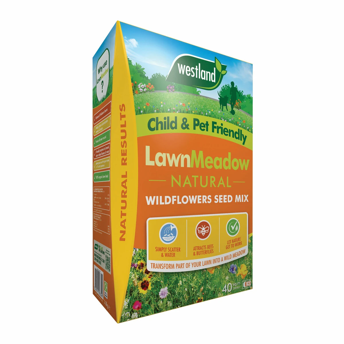 Westland LawnMeadow Natural Wild Flower Seed Mix 1 Westland LawnMeadow Natural Wild Flower Seed Mix