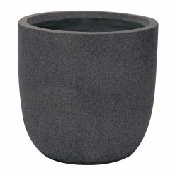 APTA Granito Egg Pot 32cm (Black, Grey, Beige) 5 APTA Granito Egg Pot 32cm (Black, Grey, Beige) -Kent & Stowe butik 9123658 back 1200Wx1200H