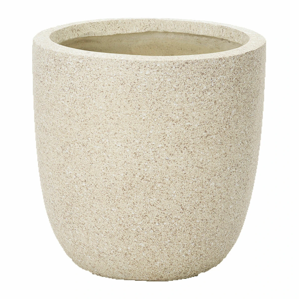 APTA Granito Egg Pot 32cm (Black, Grey, Beige) 2 APTA Granito Egg Pot 32cm (Black, Grey, Beige) - Billede 2