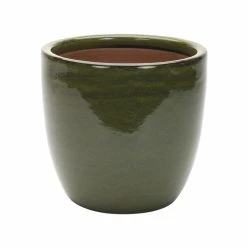 APTA Cambridge Glazed Egg Pot 26cm (Blue/Black/Green/Red) 7 APTA Cambridge Glazed Egg Pot 26cm (Blue/Black/Green/Red) -Kent & Stowe butik 9123695 frontface 1200Wx1200H