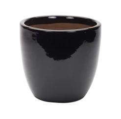 APTA Cambridge Glazed Egg Pot 41cm (Blue/Black/Green/Red) 6 APTA Cambridge Glazed Egg Pot 41cm (Blue/Black/Green/Red) -Kent & Stowe butik 9123697 frontface 1200Wx1200H