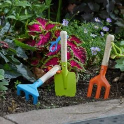 Kids Fork, Trowel, And Rake