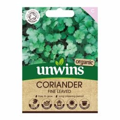 Unwins Organic Herb Coriander Leaved
