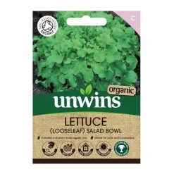 Unwins Lettuce Salad Bowl Organic